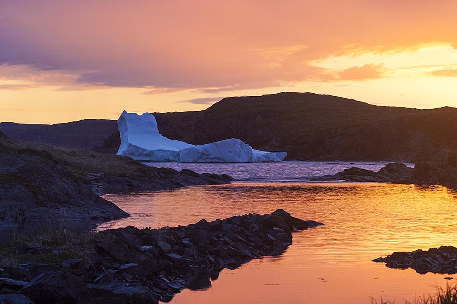 Sunset at Goose Cove